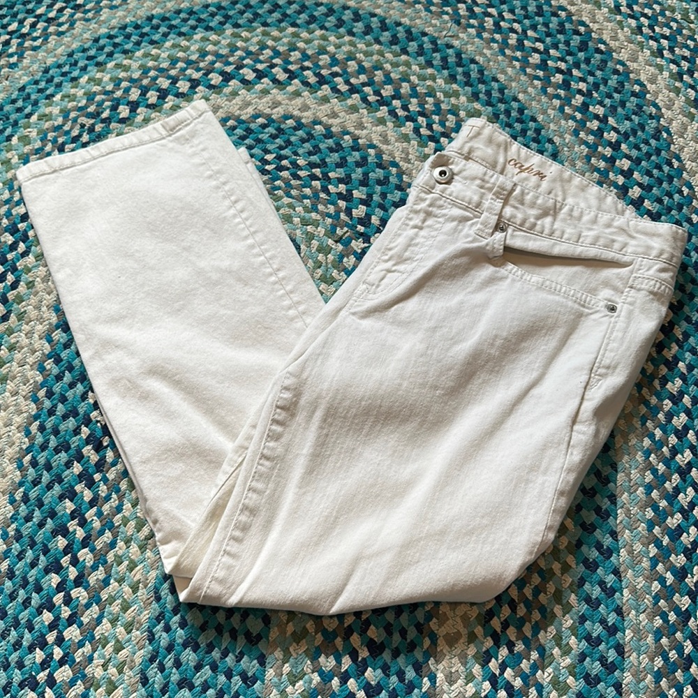 LOFT White Ankle & Cropped Jeans